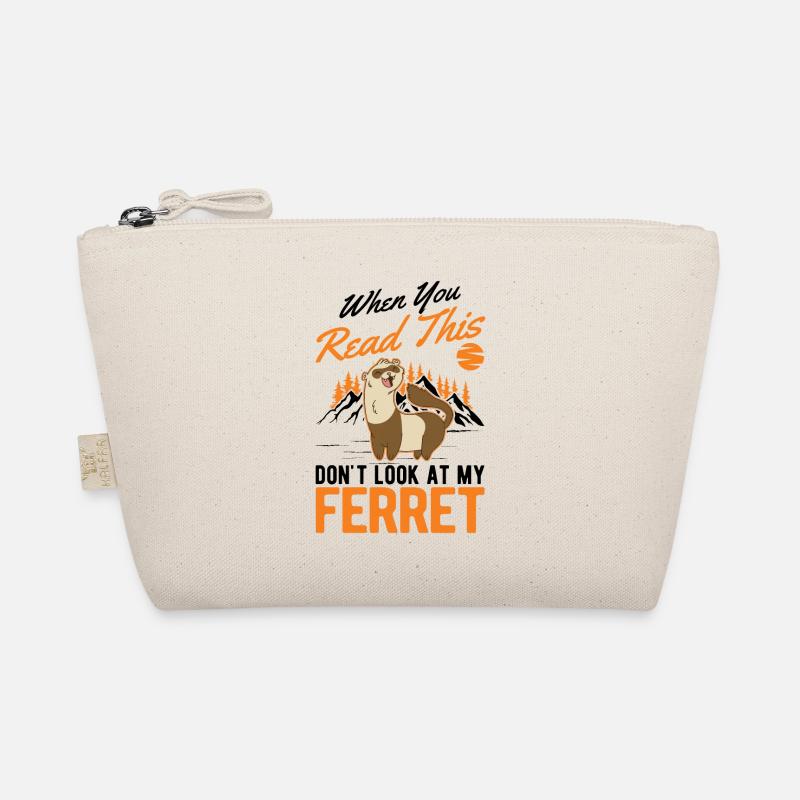 Ferret lover Ferret Gift Organic Pouch