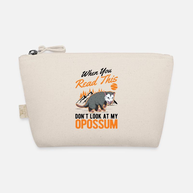 Opossum Geschenk Possum Beutelratte Bio-Täschchen