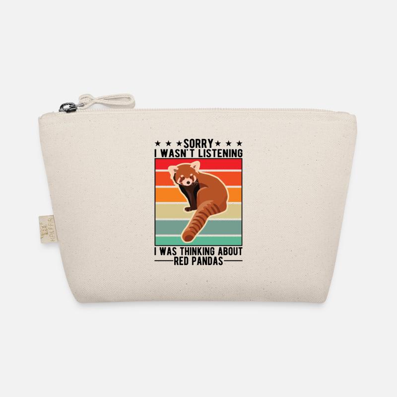 Red Panda Gift Cat Bear Red Panda Organic Pouch