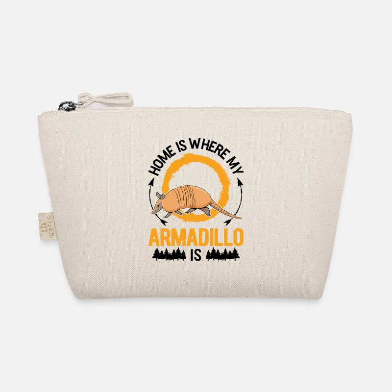 Armadillo Zuhause Gürteltier - Bio-Täschchen - Natur