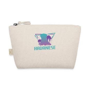 Amant de chien bichon havanais rétro - Trousse biologique - nature - Devant