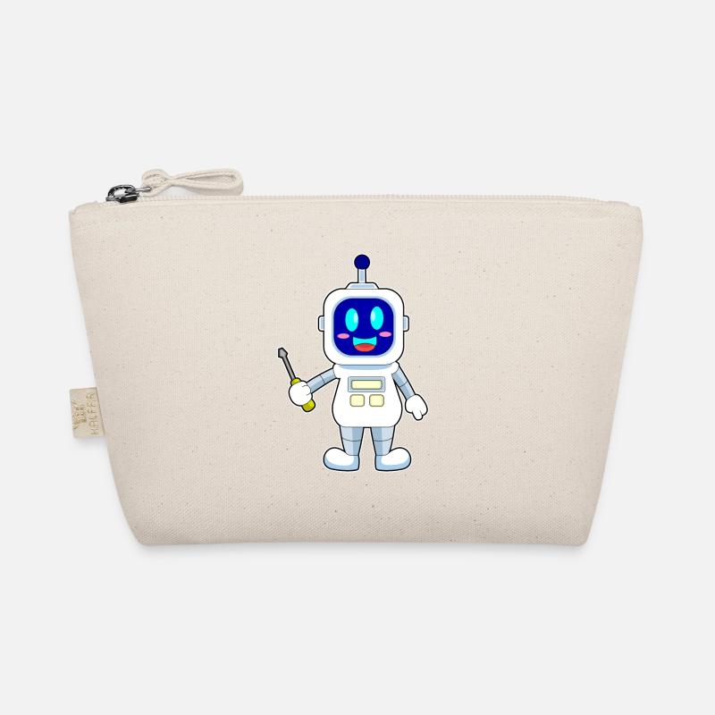 Robot Craftsman Screwdriver Organic Pouch