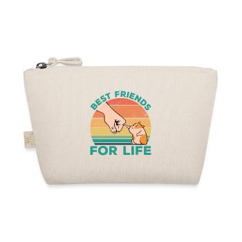 Best Friends For Life Hamster Pet Owner Animal Lov - Bio-Täschchen - Natur - Vorne