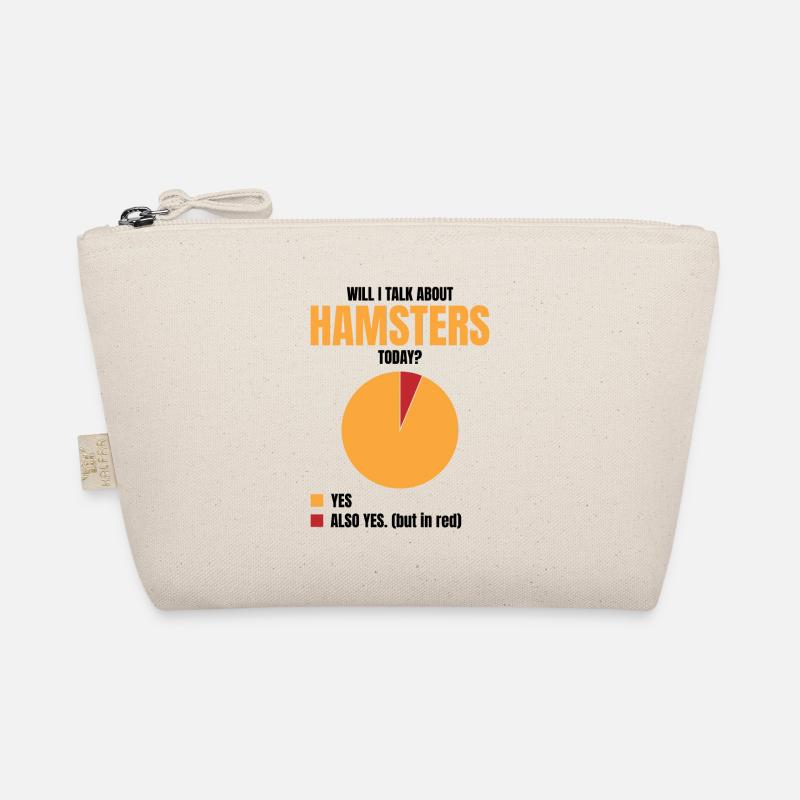 Will I Talk About Hamsters Today? Yes Also Yes Ham Bio-Täschchen