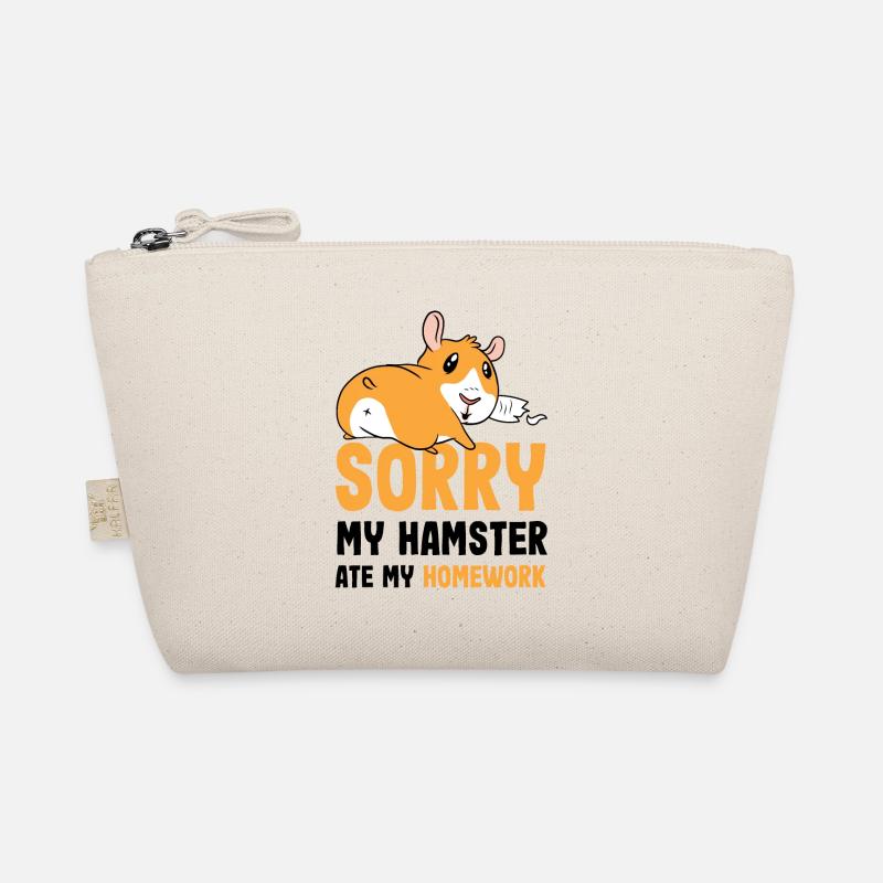 Sorry My Hamster Ate My Homework Hamster Owner Pet Bio-Täschchen