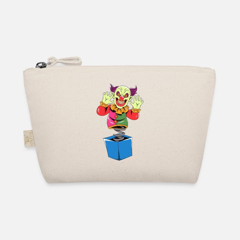 Fasching Kostüm Clown aus der Box Karneval - Bio-Täschchen - Natur