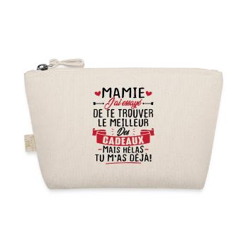 Mamie le meilleur cadeau mais hélas tu m'as déjà! - Trousse biologique - nature - Devant
