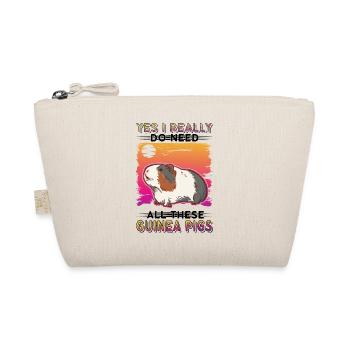 Yes I really do need all these Guinea Pigs - Bio-Täschchen - Natur - Vorne