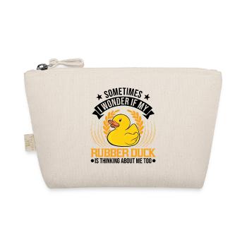 Rubber Duck Gift Squeaky Duck Bathing Duck - Trousse biologique - nature - Devant