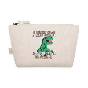 T-rex - Bio-Täschchen - Natur - Vorne