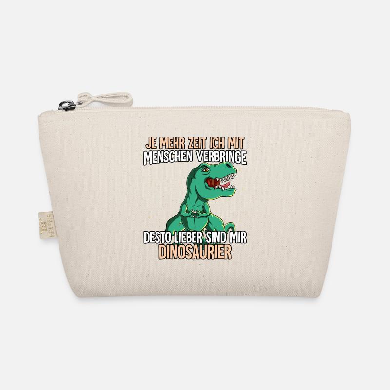 T-rex - Bio-Täschchen - Natur