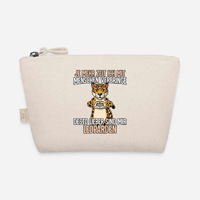 Leopard Bio-Täschchen