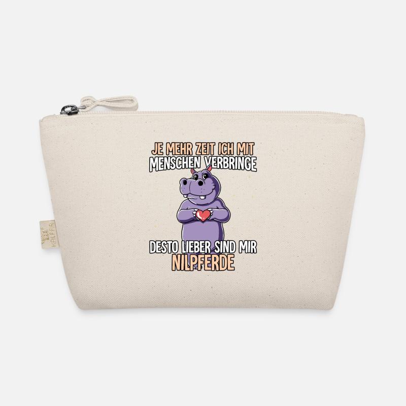 Nilpferd Bio-Täschchen