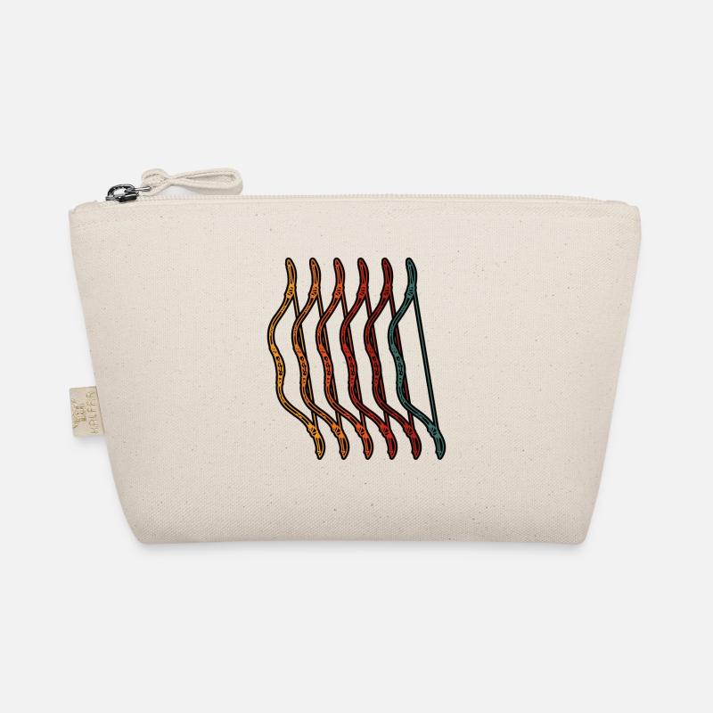 Grinding in retro white Organic Pouch