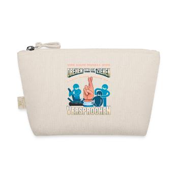 Einmal drehen und ziehen Physio Geschenk - Bio-Täschchen - Natur - Vorne