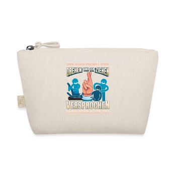 Einmal drehen und ziehen Physio Geschenk - Bio-Täschchen - Natur - Vorne