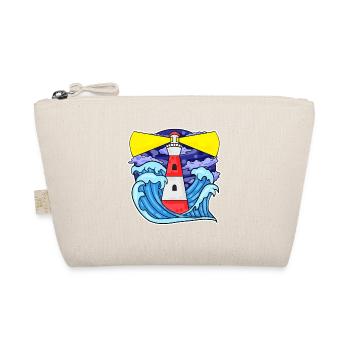 Lighthouse Coast Sea Sea - Organic Pouch - nature - Front