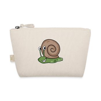 Schnecke - Bio-Täschchen - Natur - Vorne