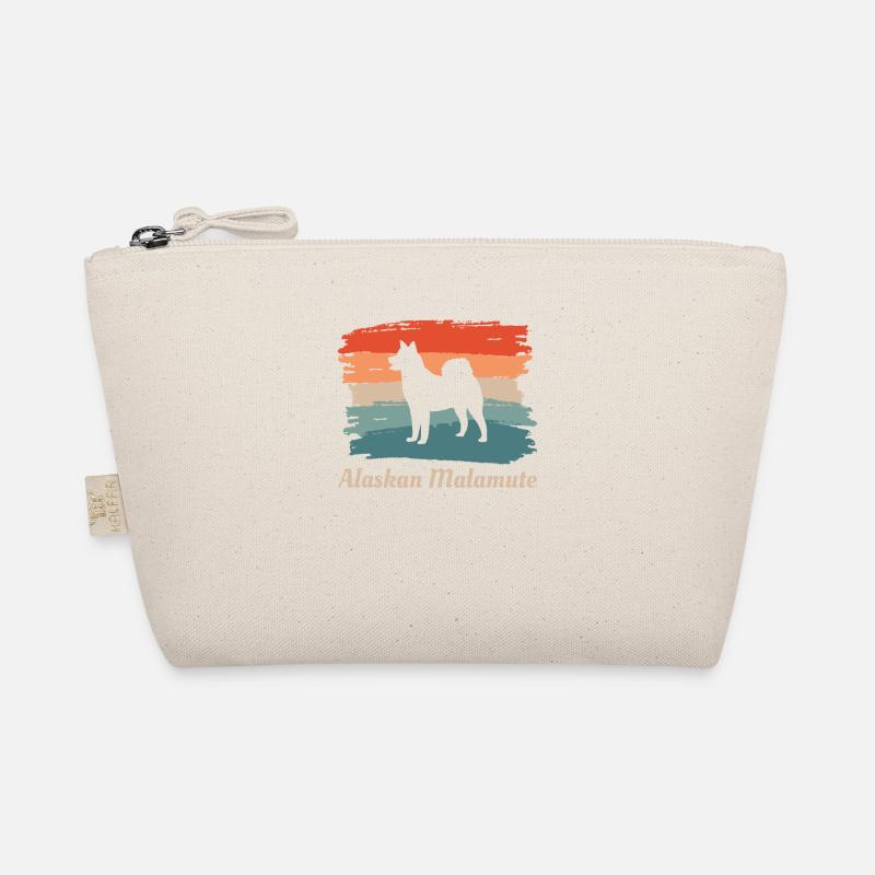 Amoureux des chiens Malamute d'Alaska rétro vintage Trousse biologique