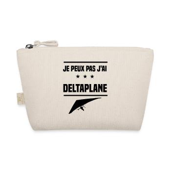 j'peux pas j'ai deltaplane humour - Trousse biologique - nature - Devant
