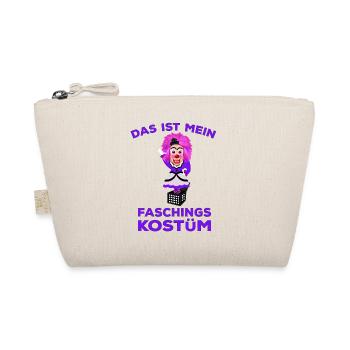 Fasching Kostüm Clown aus der Box Karneval - Bio-Täschchen - Natur - Vorne