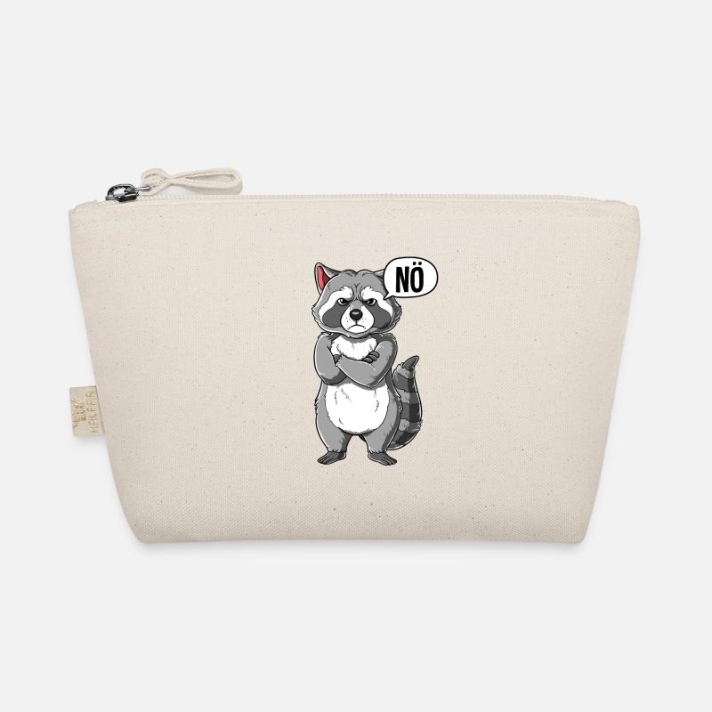 Waschbär Nö - Bio-Täschchen - Natur
