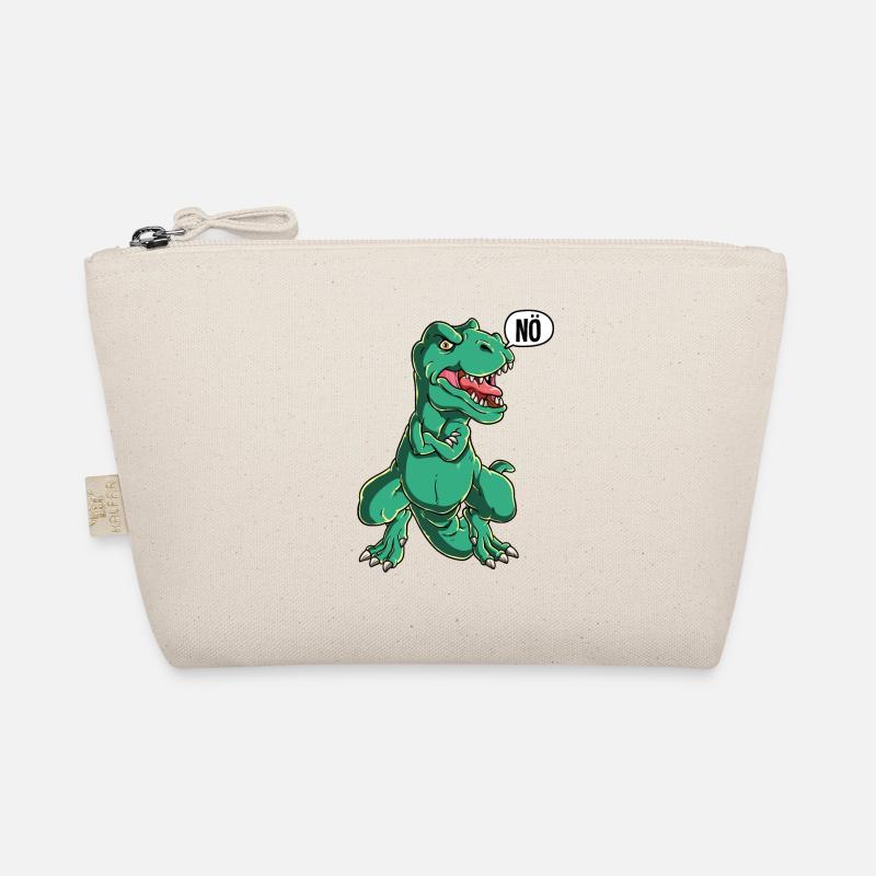 T-rex Nö - Bio-Täschchen - Natur