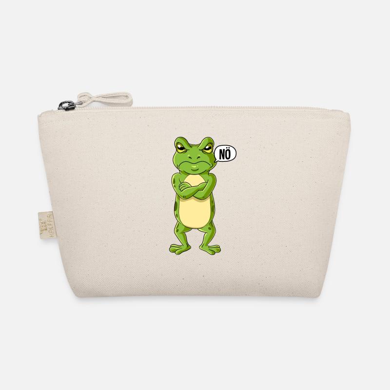 Frosch Nö - Bio-Täschchen - Natur