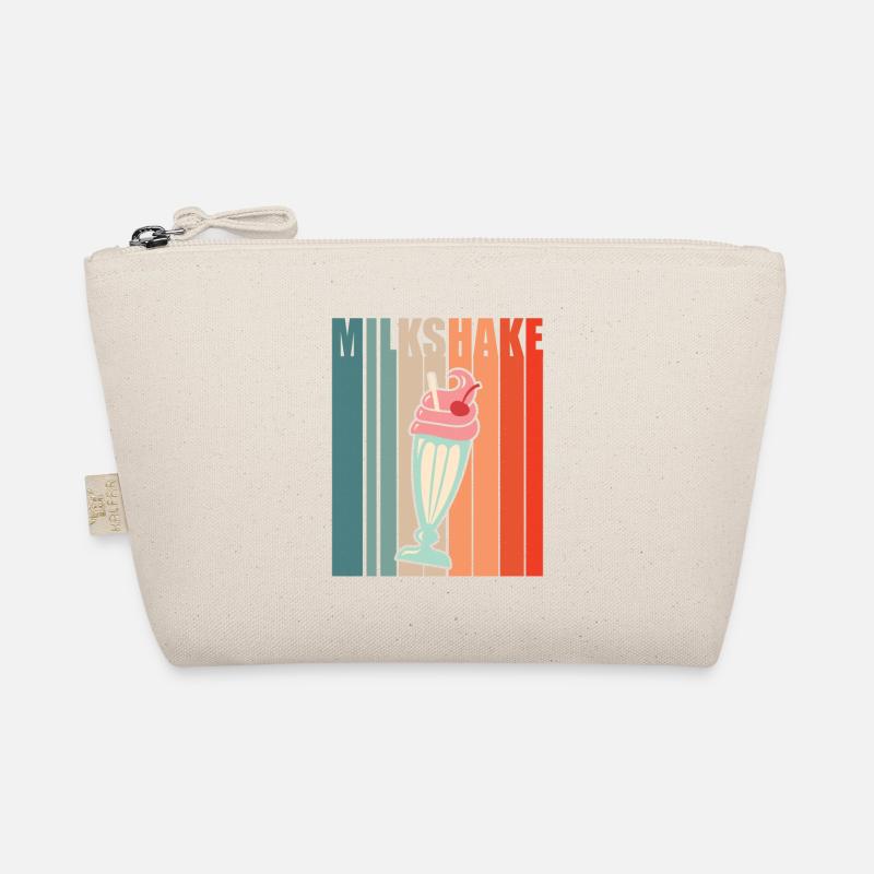 Milchshake Milchdrink Milch Geschenk Bio-Täschchen