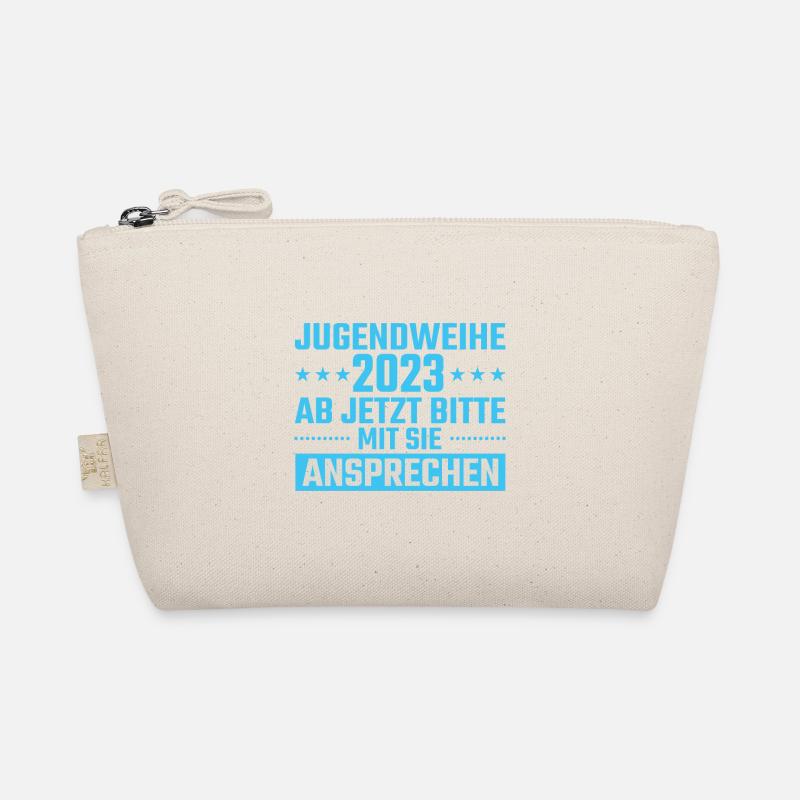 Jugendweihe 2023 Ab Jetzt mit Sie ansprechen - Bio-Täschchen - Natur
