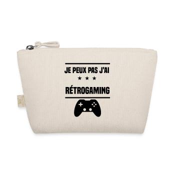 j'peux pas j'ai rétrogaming humour - Trousse biologique - nature - Devant