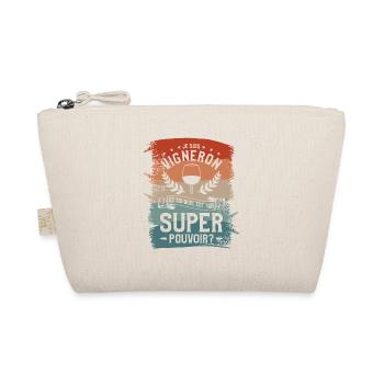 Je Suis Vigneron Et Toi Quel Est Ton Super Pouvoir - Trousse biologique - nature - Devant