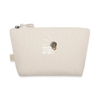 Aide auditive sourde malentendante Langue des signes - Trousse biologique - nature - Devant