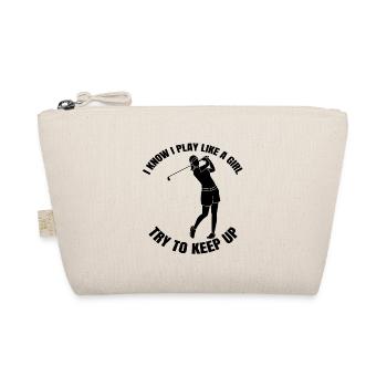 Fille de golf club de golf balle de golf golfeuse - Trousse biologique - nature - Devant
