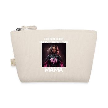 Mama Superheroin - Heroes without a cape are called - Organic Pouch - nature - Front