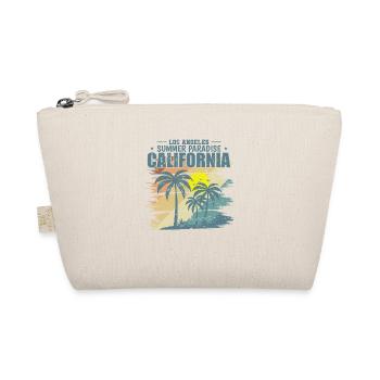 California Los Angeles Summer Paradise USA - Organic Pouch - nature - Front