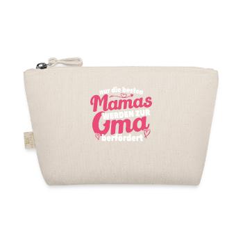 Nur Die Beste Mamas Werden Zur Oma Befördert - Bio-Täschchen - Natur - Vorne