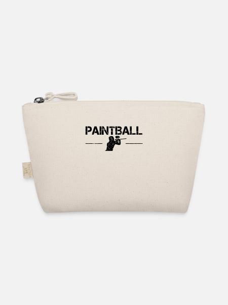 Paintball - Bio-Täschchen - Natur - Vorne
