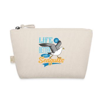 Seagull - Organic Pouch - nature - Front