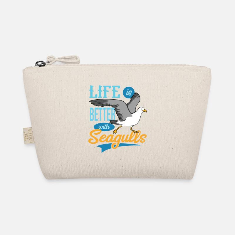 Seagull - Organic Pouch - nature