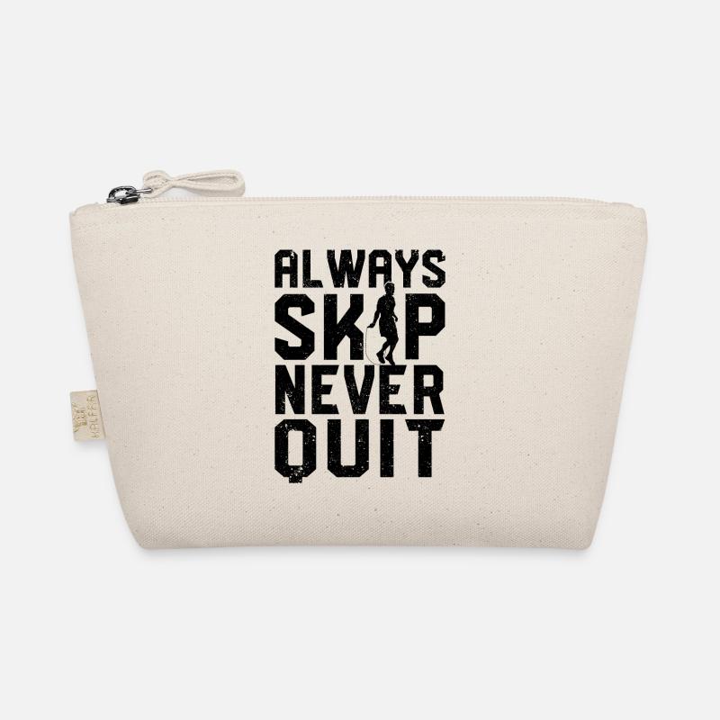 Lustiges Springseil Springseil immer überspringen Bio-Täschchen