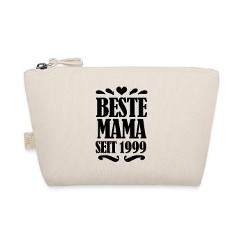 Beste Mama seit 1999 - Bio-Täschchen - Natur - Vorne