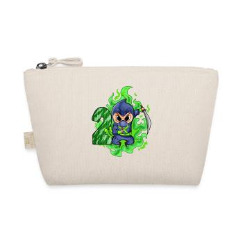 Garçon 2 ans 2ème anniversaire Garçon Ninja Green - Trousse biologique - nature - Devant