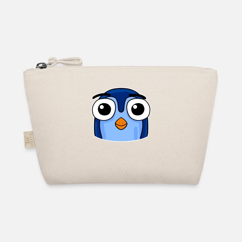 Pinguin Kopf Bio-Täschchen