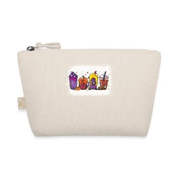 Herbst-heiße-schokolade-tasse Halloween - Bio-Täschchen - Natur - Vorne