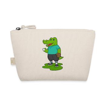 Gant de baseball en crocodile - Trousse biologique - nature - Devant