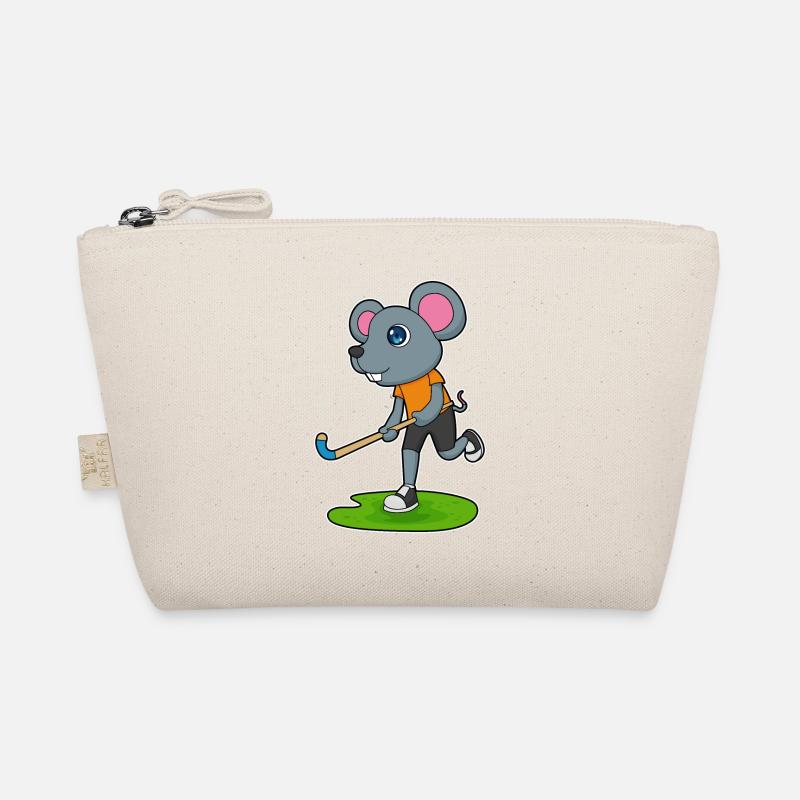 Mouse Hockey Sticks Organic Pouch