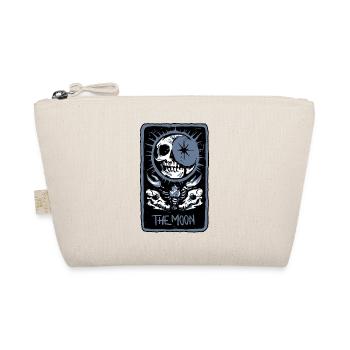The Moon Skeleton Skull Tarot Card - Bio-Täschchen - Natur - Vorne