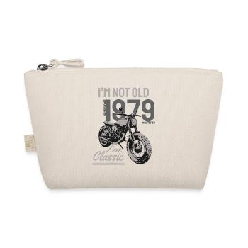 Je ne suis pas vieux, je suis classique. Anniversaire Motard 1979 - Trousse biologique - nature - Devant