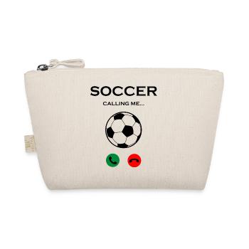 Fußball Soccer - Organic Pouch - nature - Front